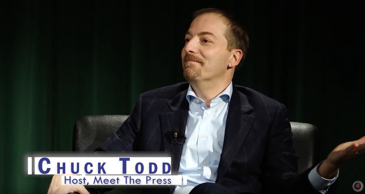 Chuck Todd, host of Meet the Press.