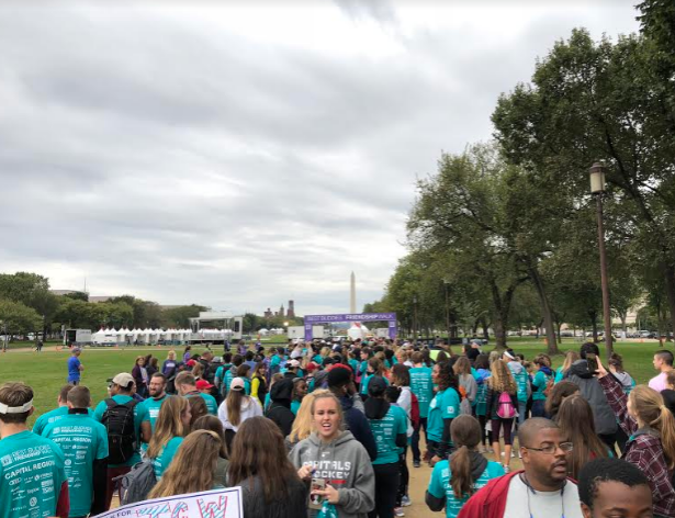The Friendship Walk took place on October 20 on the National Mall.