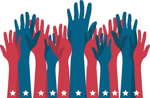 Arms+raised+for+voting.