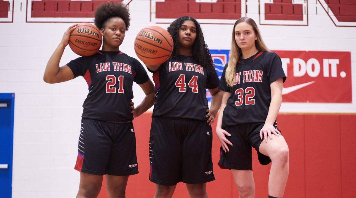 Seniors Halle Walker, La’Neah Rease, and Caroline Schie are on track to lead the team to another playoff run.