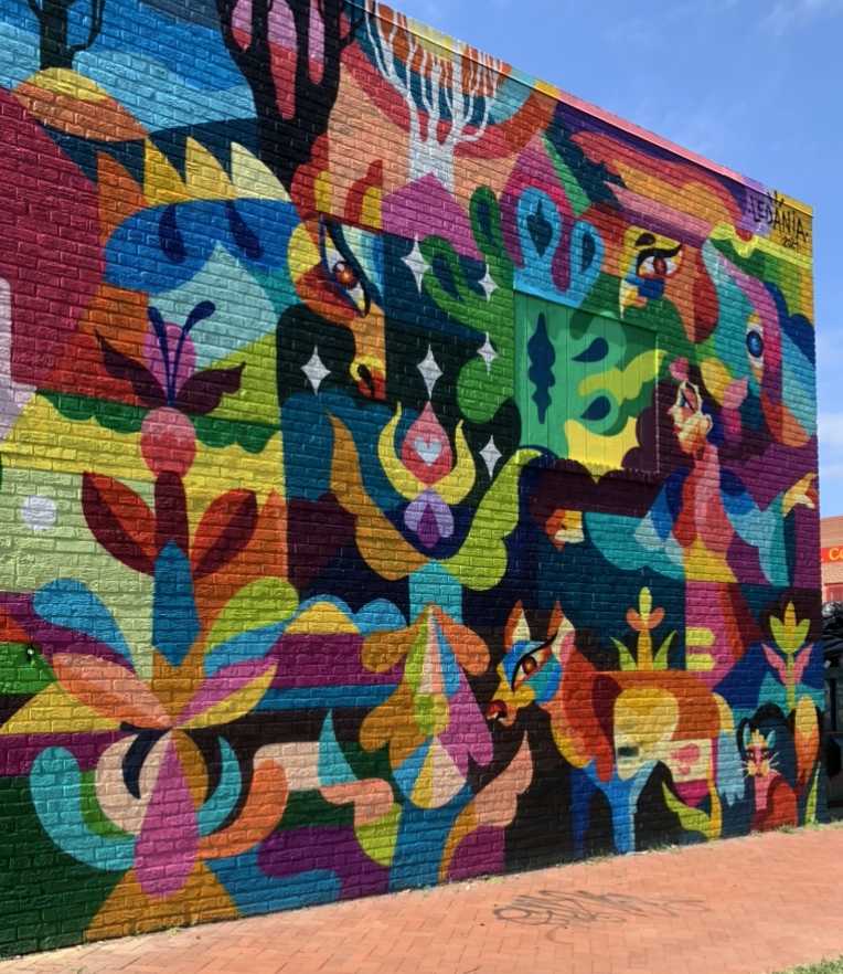 D.C. Walls, Painting NoMa neighborhood with color