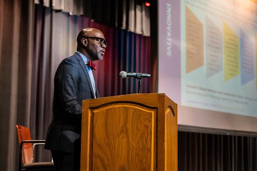 Hutchings Discusses Equity And Higher Education at State Of The Schools