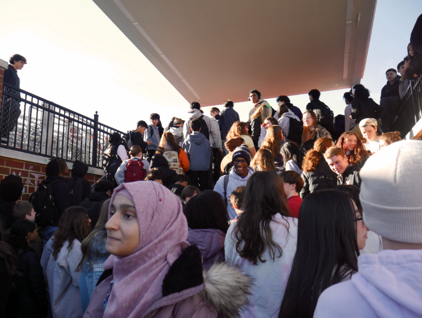 Students Walk Out In Protest of Titan Lunch Cancellation