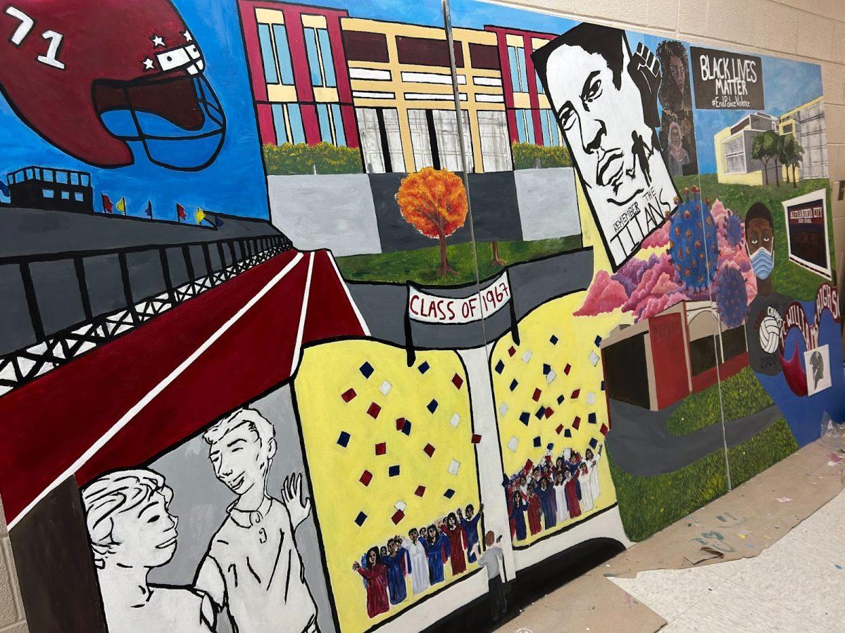 New Mural Showcases School History