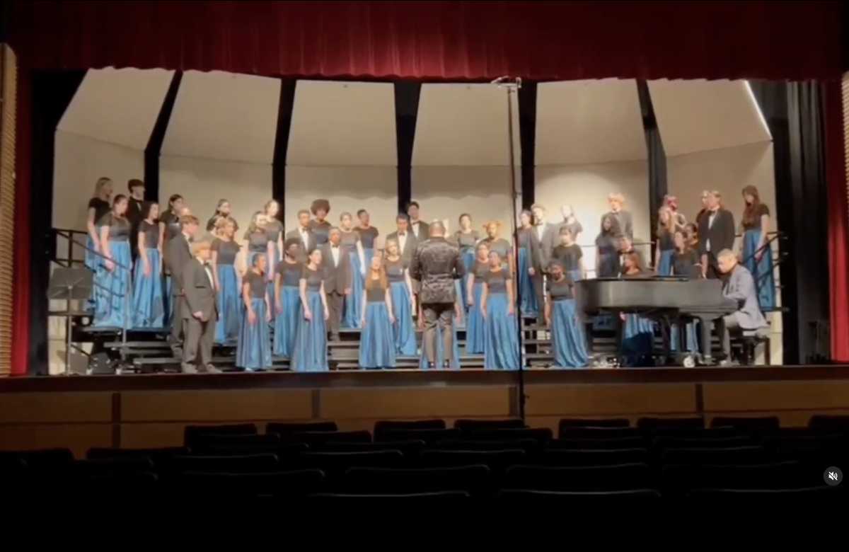 The+ACHS+Choir+performs+O+Love+by+Elaine+Hagenberg+at+Edison+High+School+for+their+district+assessment.