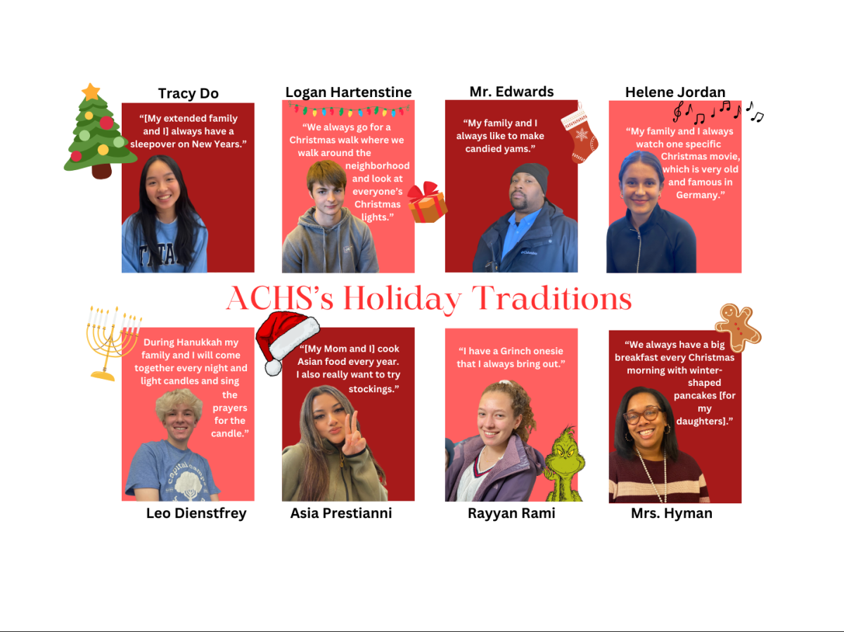ACHSs Holiday Traditions