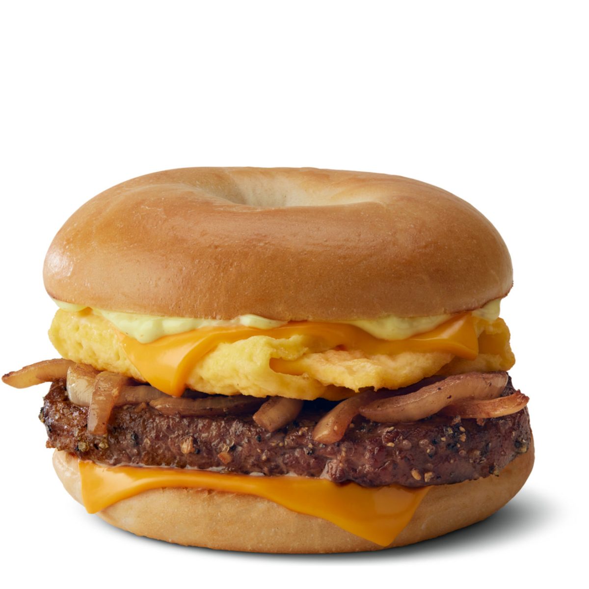 Steak and Egg Bagel