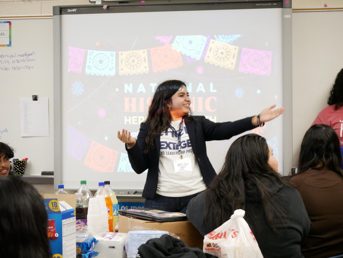 Victoria Zambrano '24, former president of Latinos Unidos, began last year's Hispanic heritage month celebration by asking attendees what countries they are from. “Where are my Guatemaltecos at? El Salvadoreños?” she asked the crowd as students cheered when their countries were called.
