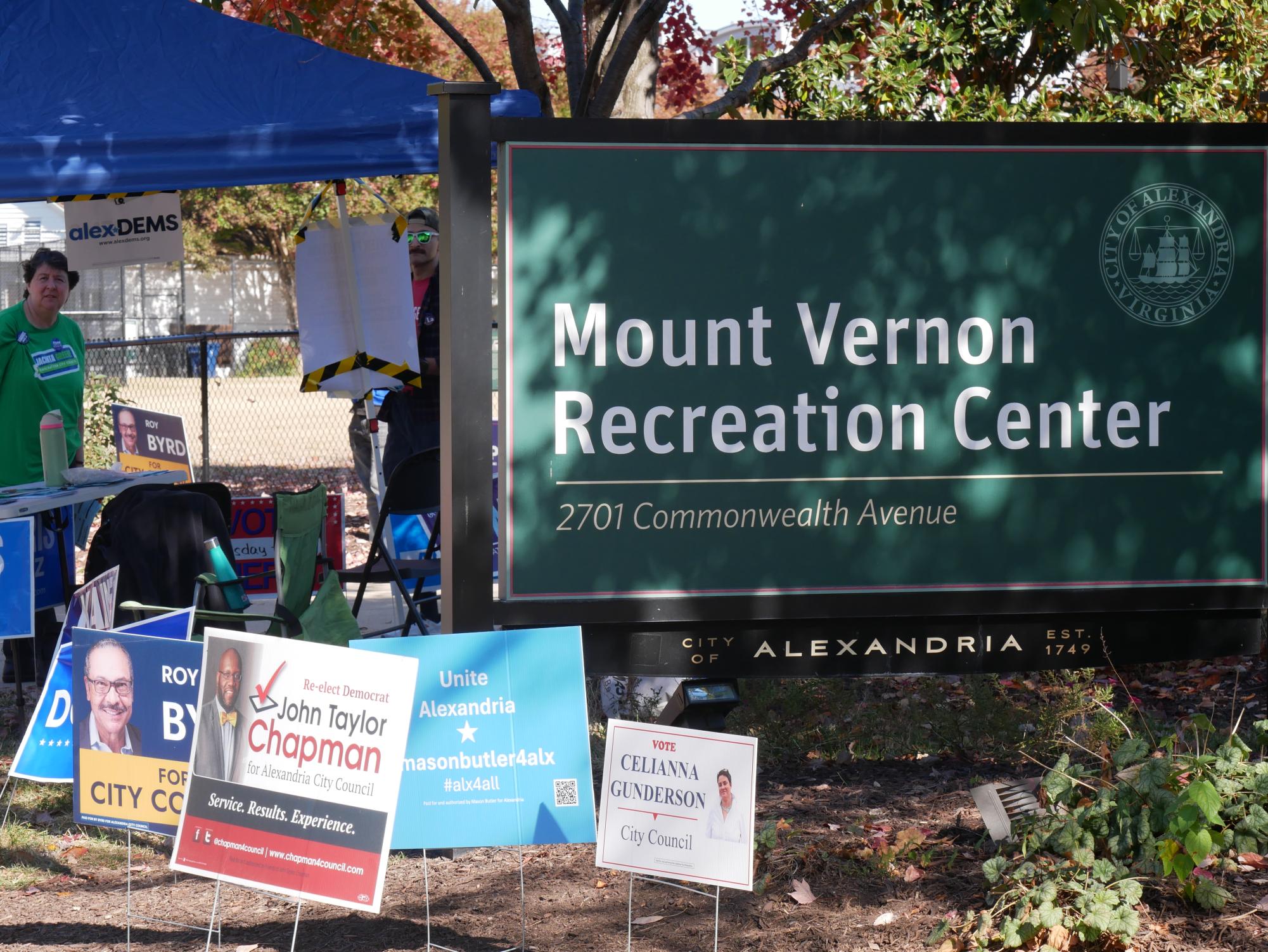 Volunteers — of campaigns ranging from Donald Trump's to Kirk McPike's — pled their candidates' cases to voters all day Tue.