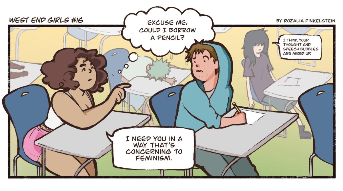Comic by Rozalia Finkelstein for Theogony