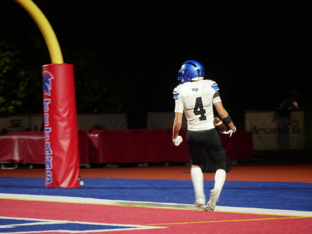 West Potomac scores a touchdown. 