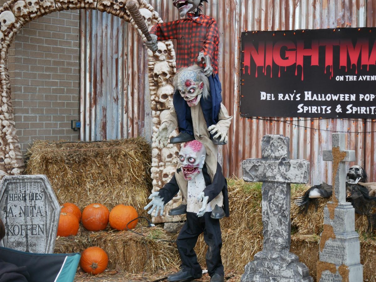 Nightmare on the Avenue, Del Ray's Halloween Pop-Up Bar, located next to Pork Barrel BBQ. The pop-up bar will end on Nov. 2.