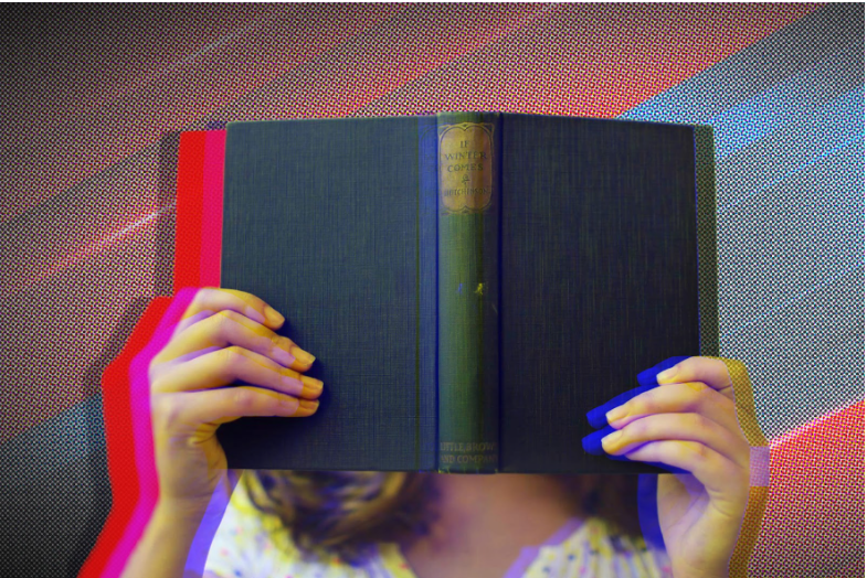 ACHS continues to encourage students to read, whether in the classroom or library.   (Graphic by Russell Gibbs)