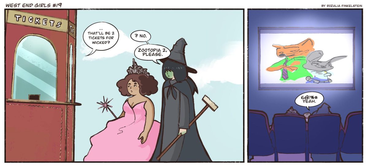 Comic by Rozalia Finkelstein for Theogony