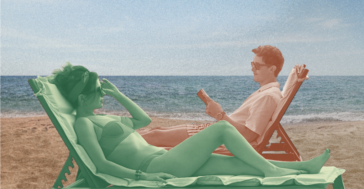 Emily Henry’s books have sold over 10 million copies worldwide and this January fans celebrated the release of her first movie adaptation, entitled “People We Meet On Vacation.” / Graphic by Rozalia Finkelstein