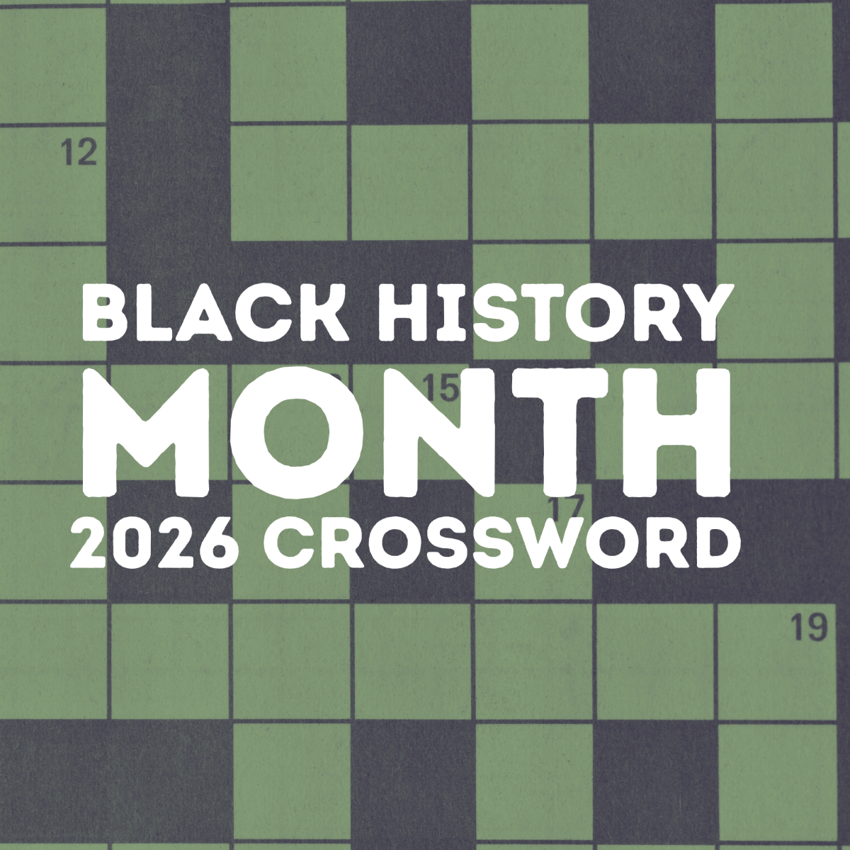 CROSSWORD ANSWERS INCLUDED! Black History Crossword 2026