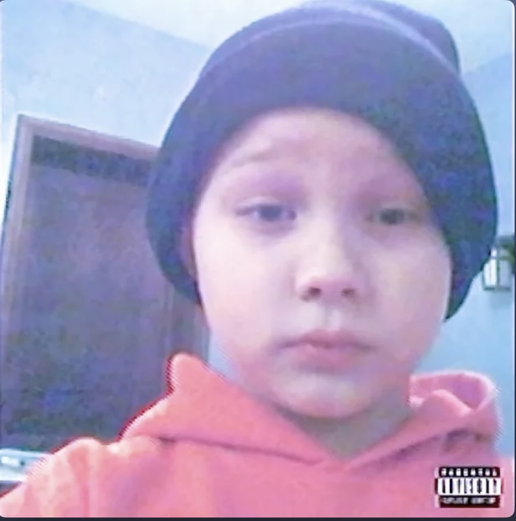 A young Nettspend, who is now featured on the “early life crisis” album cover./ Courtesy of Spotify