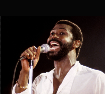 Teddy Pendergrass on stage in 1979 during his first tour.
