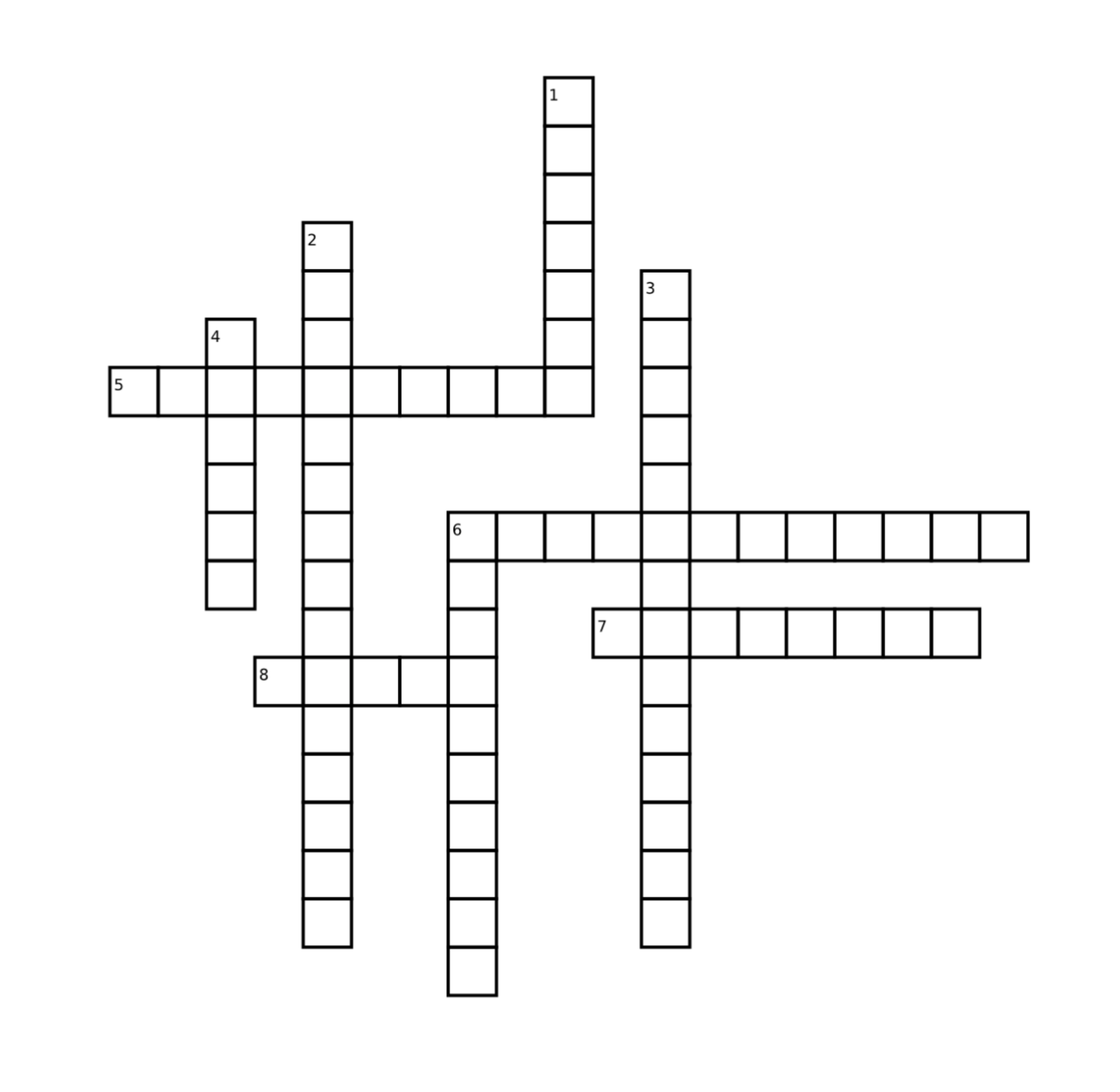 Theogony’s Spring Activities Crossword 